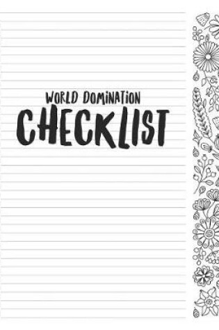 Cover of World Domination Checklist