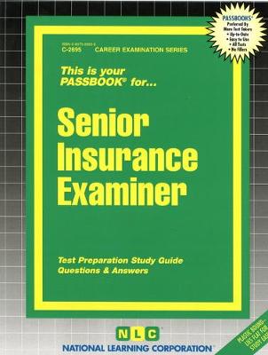 Book cover for Senior Insurance Examiner