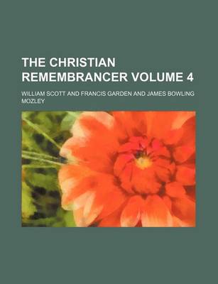 Book cover for The Christian Remembrancer Volume 4