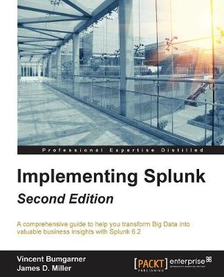 Book cover for Implementing Splunk -