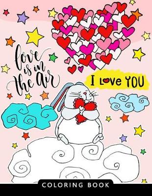 Book cover for I love you Coloring Book