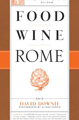Cover of Food Wine Rome