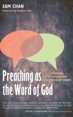 Book cover for Preaching as the Word of God