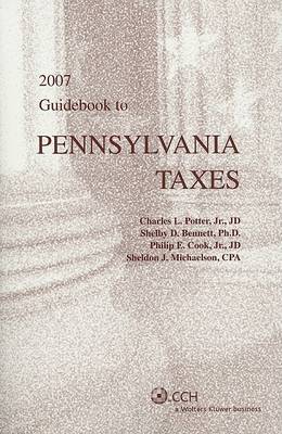 Book cover for Guidebook to Pennsylvania Taxes