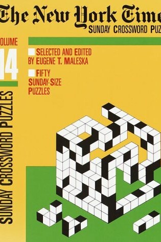 Cover of New York Times Sunday Crossword Puzzles Volume 14