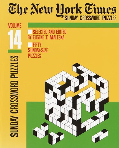 Book cover for New York Times Sunday Crossword Puzzles Volume 14