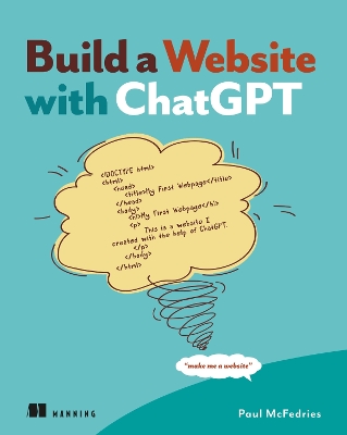 Book cover for Build a Website with ChatGPT