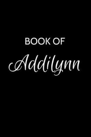 Cover of Book of Addilynn