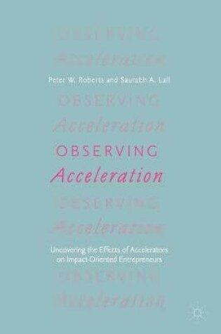 Cover of Observing Acceleration