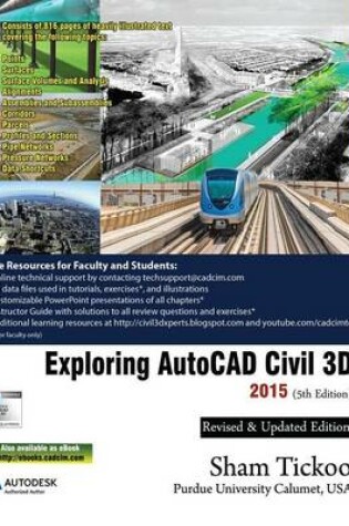 Cover of Exploring AutoCAD Civil 3D 2015