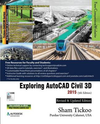 Book cover for Exploring AutoCAD Civil 3D 2015