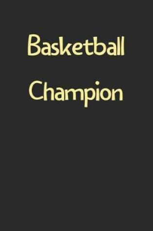 Cover of Basketball Champion