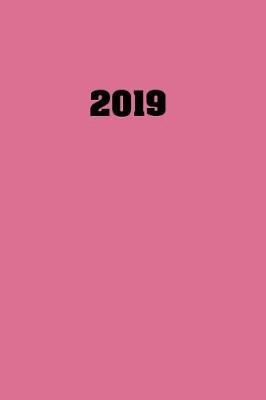 Book cover for Kalender 2019 - A5 - Blasses Violettrot