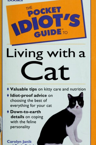 Cover of The Pocket Idiot's Guide to Living with a Cat