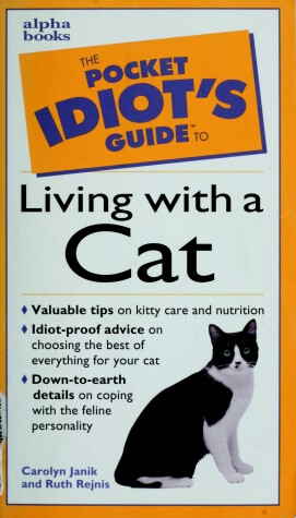 Book cover for The Pocket Idiot's Guide to Living with a Cat