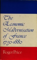 Book cover for Economic Modernization of France, 1730-1880