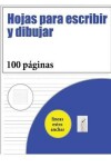 Book cover for Hojas para escribir y dibujar