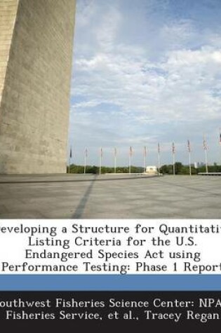 Cover of Developing a Structure for Quantitative Listing Criteria for the U.S. Endangered Species ACT Using Performance Testing