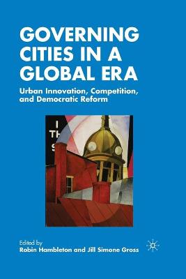 Book cover for Governing Cities in a Global Era