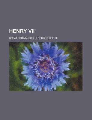 Book cover for Henry VII