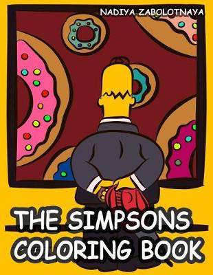 Book cover for The Simpsons Coloring Book