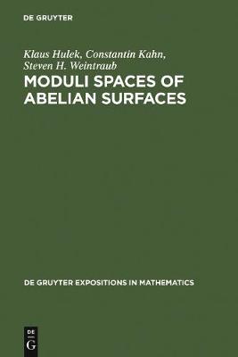 Book cover for Moduli Spaces of Abelian Surfaces