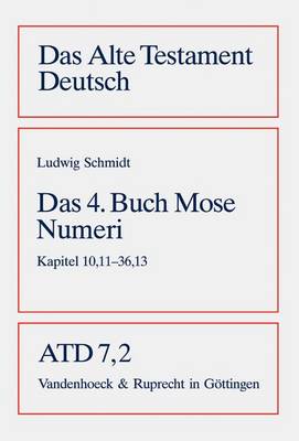 Book cover for Das Vierte Buch Mose