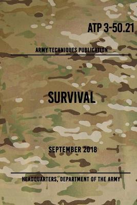 Book cover for ATP 3-50.21 Survival