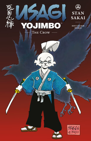 Book cover for Usagi Yojimbo: The Crow