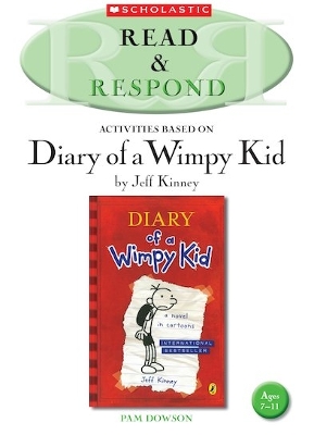 Book cover for Diary of a Wimpy Kid