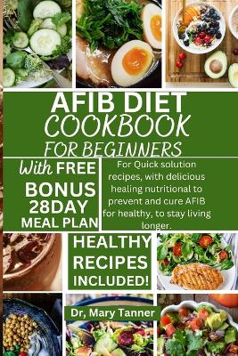 Book cover for Afib Diet Cookbook for Beginners