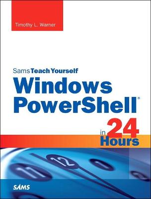 Book cover for Windows PowerShell in 24 Hours, Sams Teach Yourself