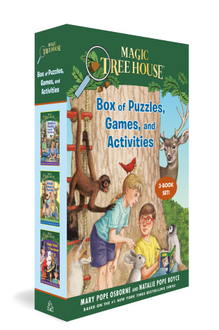 Cover of Magic Tree House Box of Puzzles, Games, and Activities (3 Book Set)