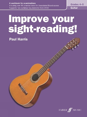 Book cover for Improve your sight-reading! Guitar Grades 4-5