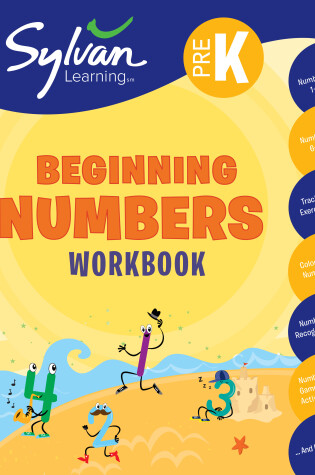 Cover of Pre-K Beginning Numbers Workbook