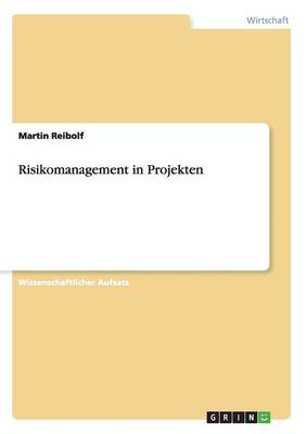 Book cover for Risikomanagement in Projekten