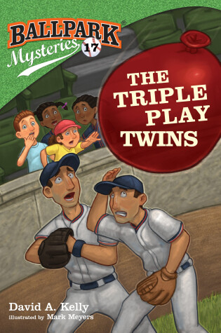 Cover of Ballpark Mysteries #17: The Triple Play Twins