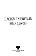 Book cover for Racism in Britain