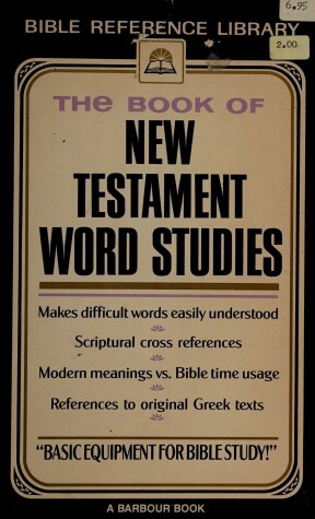 Cover of The Book of New Testament Word Studies