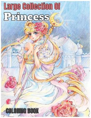 Book cover for Large Collection Of Princess Coloring Book