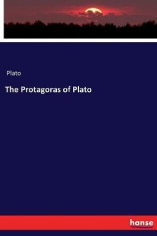 Cover of The Protagoras of Plato