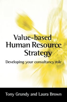 Book cover for Value-based Human Resource Strategy