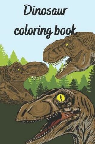 Cover of Dinosaur coloring book