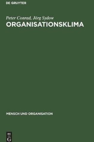 Cover of Organisationsklima