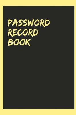 Book cover for Password Record Book