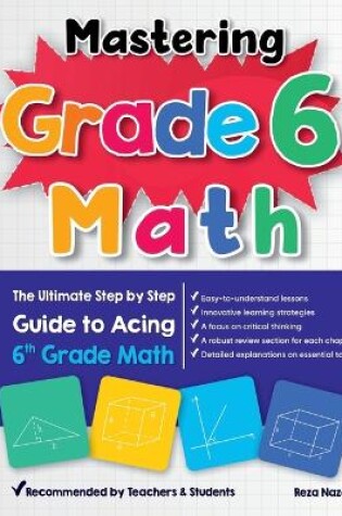 Cover of Mastering Grade 6 Math
