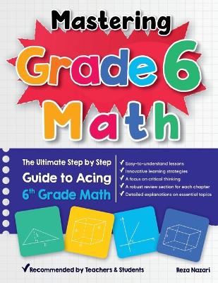 Book cover for Mastering Grade 6 Math