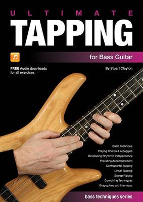 Book cover for Ultimate Tapping for Bass Guitar