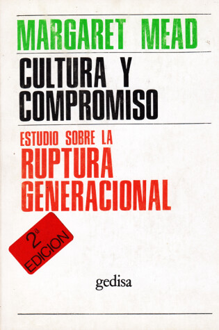 Cover of Cultura y Compromiso