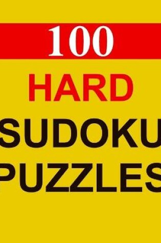 Cover of 100 Hard Sudoku Puzzles